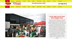 Desktop Screenshot of longislandtailgate.com